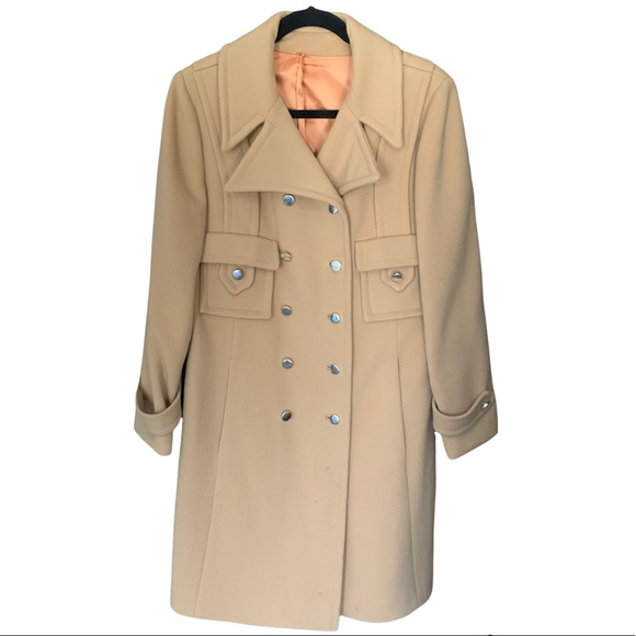 Vintage 1960’s Pickfair Place coat in camel wool with bronze lining - Picture 1 of 11